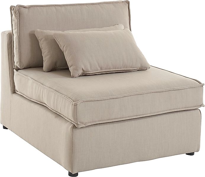 OTTO home Sofa-Mittelelement "Florid" als Teil eines Modulsofas, fester Sit günstig online kaufen