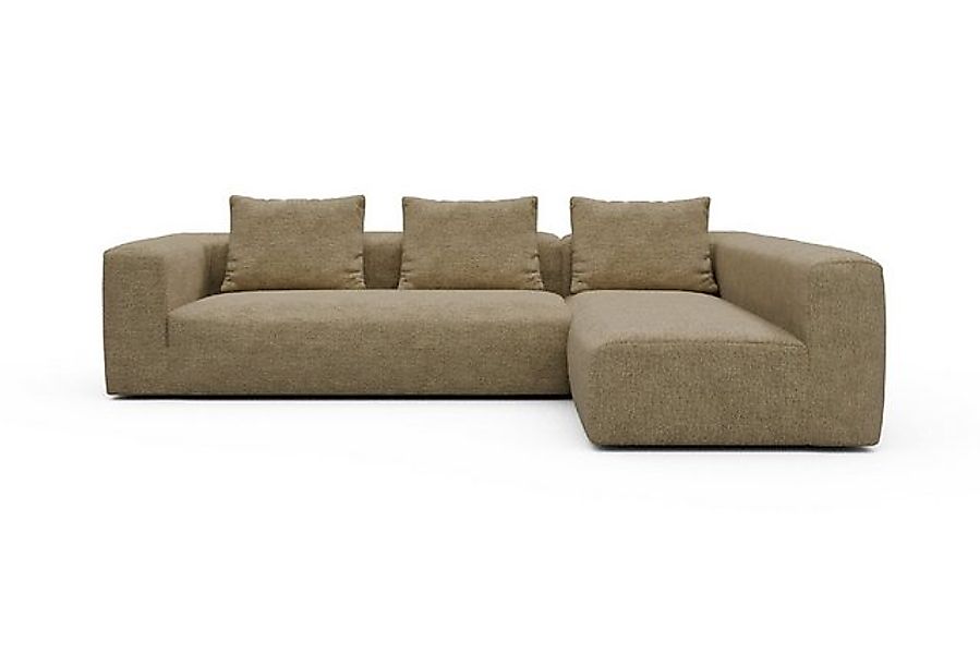 moebelfaktor Ecksofa Fred 2x 2,5-Sitzer rechts offen, Modular, tief, komfor günstig online kaufen
