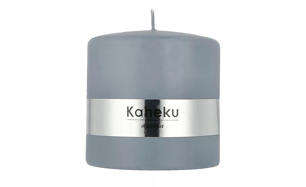 Zylinderkerze Powder - blau - 10 cm - Dekoration > Kerzen & Lichter - Möbel günstig online kaufen