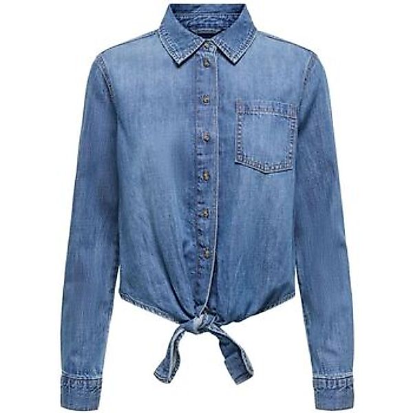 Only  Blusen 15344186 SEVIGNY-MEDIUM BLUE DENIM günstig online kaufen