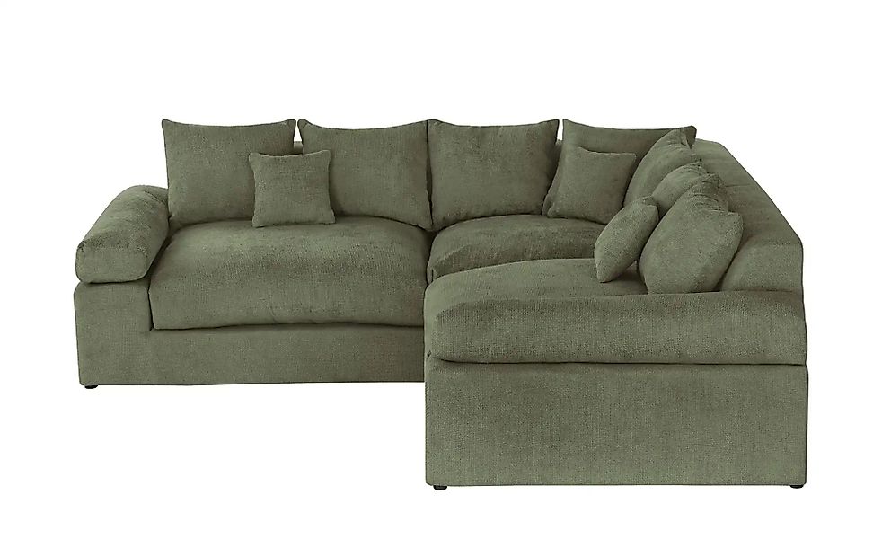 smart Ecksofa  Lionore ¦ grün ¦ Maße (cm): B: 256 H: 86 T: 256.0 Polstermöb günstig online kaufen