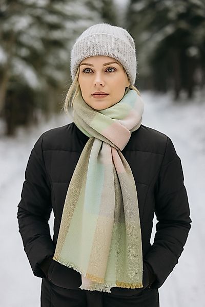 COLLEZIONE ALESSANDRO Wollschal "Block", Made in Italy, kuschelweich und gr günstig online kaufen