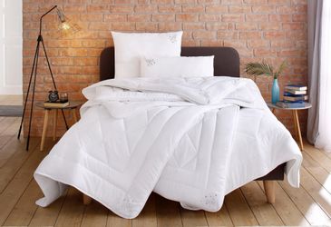 my home Microfaserbettdecke »Baca, Bettdecke 135x200 cm, 155x220 cm und wei günstig online kaufen