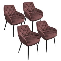 HOMELUX Esszimmerstuhl Polsterstühle 2/4 Stuhlset Moderner günstig online kaufen