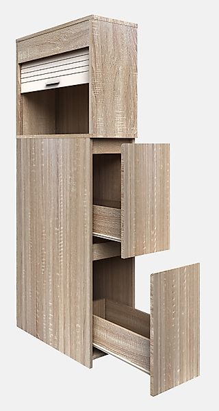 VCM Midischrank Holz Badmöbel Nischenschrank Schublade günstig online kaufen