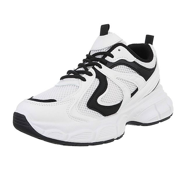 Ital-Design Damen Low-Top Freizeit Sneaker (88828532) Keilabsatz/Wedge Snea günstig online kaufen