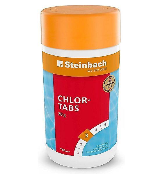 Steinbach Pool Poolpflege STEINBACH Chlortabs 20g, günstig online kaufen