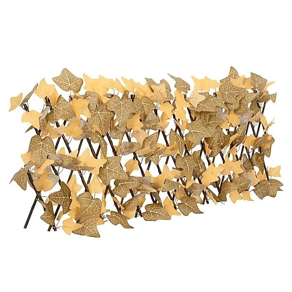 vidaXL Rankgitter mit Künstlichen Ahornblättern Erweiterbar 180x30 cm 36659 günstig online kaufen
