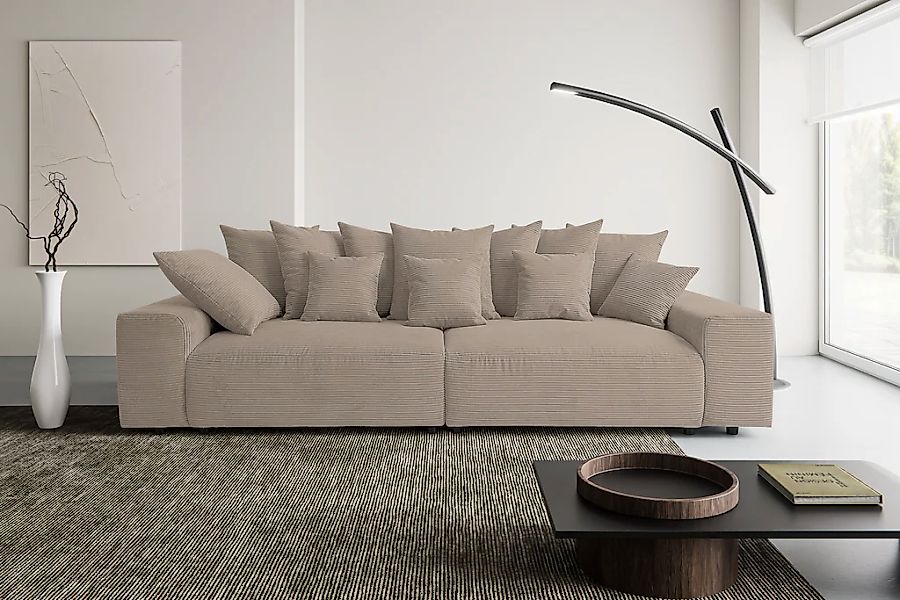 WERK2 Big-Sofa "Maxi B, Mega Sofa mit viel Platz, Breite 290 cm, pflegeleic günstig online kaufen