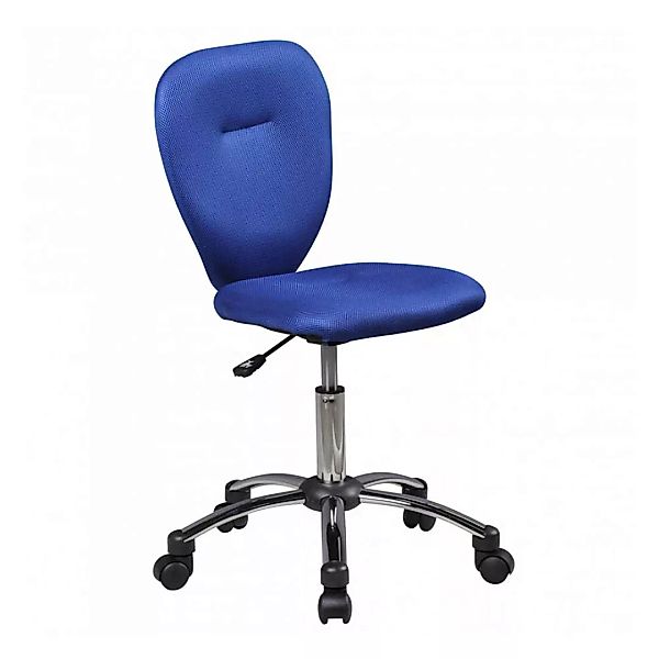 Blauer Kinderstuhl für Schreibtisch höhenverstellbarem Sitz günstig online kaufen