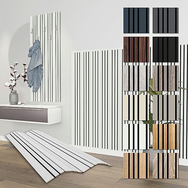 Hexim Wandpaneel, (Akustikpaneele 138,5x60cm Holz Mila günstig online kaufen