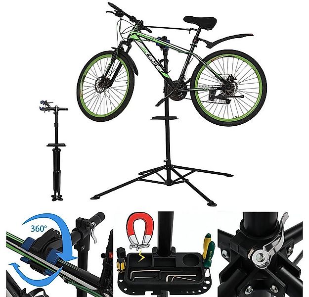 Mucola Fahrrad-Montageständer Fahrradmontageständer 360° drehbar höhenverst günstig online kaufen