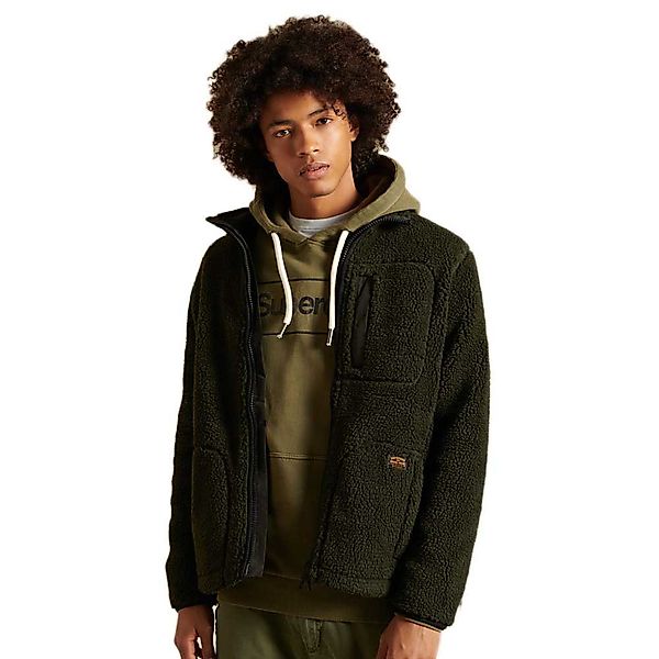Superdry Sherpa Workwear Jacke XL Surplus Goods Olive günstig online kaufen