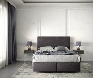 DELIFE Boxspringbett Dream-Well, Mikrofaser Schwarz 140x200 günstig online kaufen