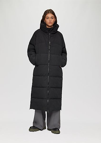 QS Wintermantel Outdoor-Mantel Langer wattierter Mantel günstig online kaufen