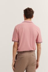 bugatti Poloshirt mit Kontraststreifen und Bruststickerei günstig online kaufen