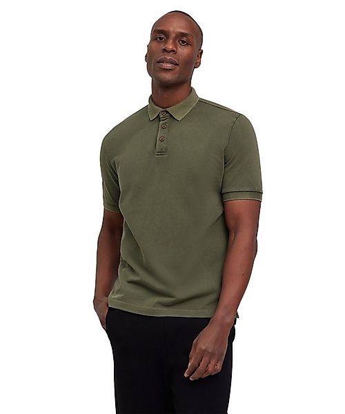FALKE Poloshirt (1-tlg., 1) aus hochwertiger Baumwolle in Garment Dye-Techn günstig online kaufen