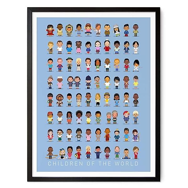 K&L Wall Art Poster Poster Braun günstig online kaufen