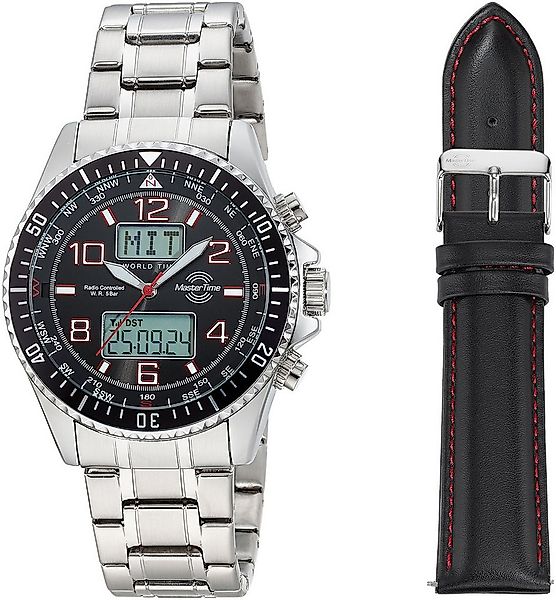 MASTER TIME Funkchronograph Super Power MTGA-10920-22M, (Set, 2-tlg., mit W günstig online kaufen