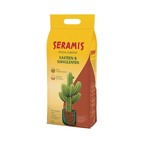 Seramis Spezial-Substrat für Kakteen & Sukkulenten 7 l günstig online kaufen