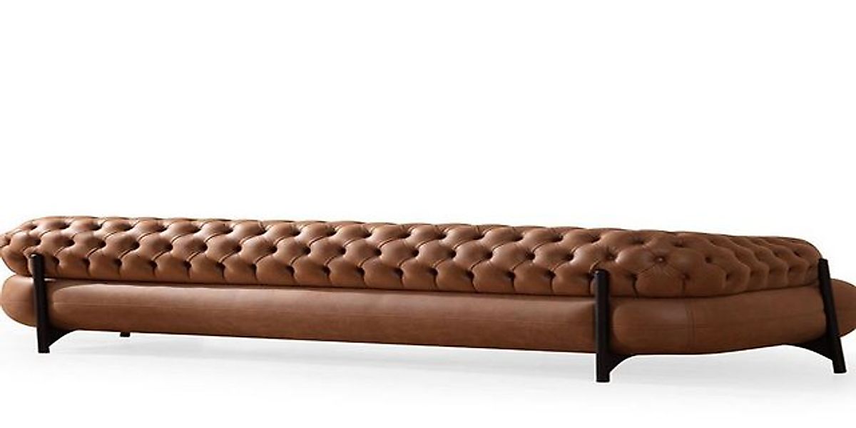 Xlmoebel 3-Sitzer Designer Polstermöbel Set in Weiß und Braun - Exklusive S günstig online kaufen