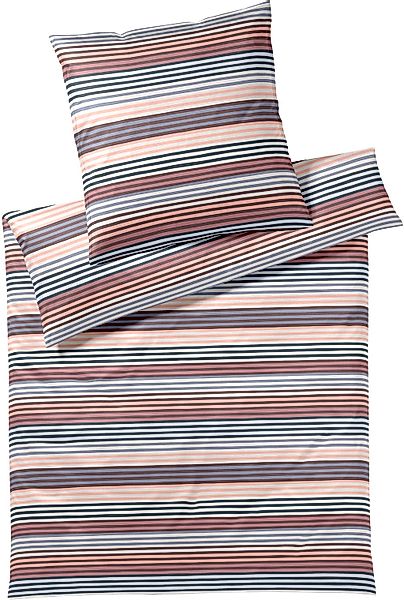 Elegante Bettwäsche "Rio" 2 Stk. tlg. angenehmes Hautgefühl günstig online kaufen