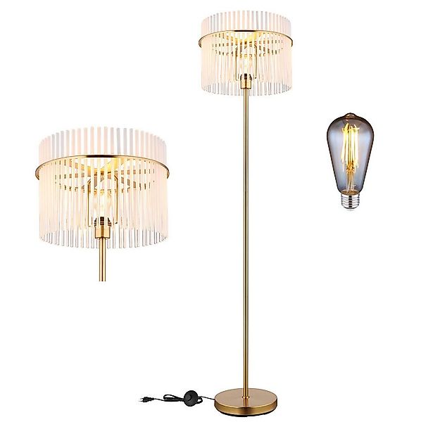 GLOBO LIGHTING LED Stehlampe, Leuchtmittel inklusive, Warmweiß, LED Stehlam günstig online kaufen