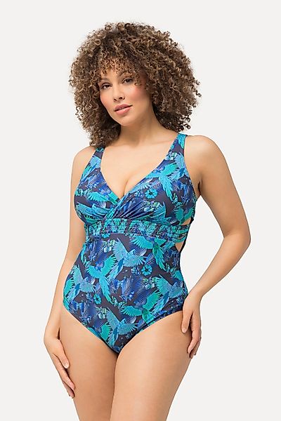 Ulla Popken Badeanzug Badeanzug Papageien Softcups günstig online kaufen
