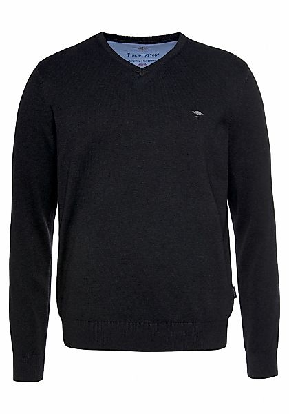 FYNCH-HATTON Strickpullover "FYNCH-HATTON Pullover mit V-Kragen", (1 tlg.), günstig online kaufen