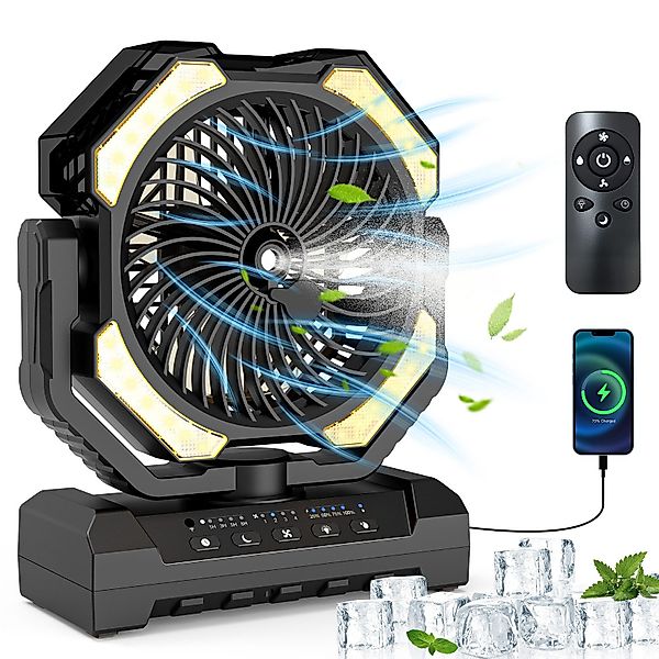 ATEROLL Standventilator Mobiler 4-Stufen-Ventilator, Bodenventilator mit günstig online kaufen