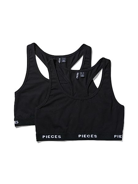 pieces Bustier PCLOGO LADY TOP 2 günstig online kaufen