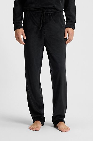 HUGO Sweathose relaxed fit, elastischer Bund, Samt-Qualität günstig online kaufen