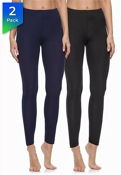 Merry Style Leggings Damen Hosen aus Baumwolle MS10-198 (2-tlg) elastischer günstig online kaufen