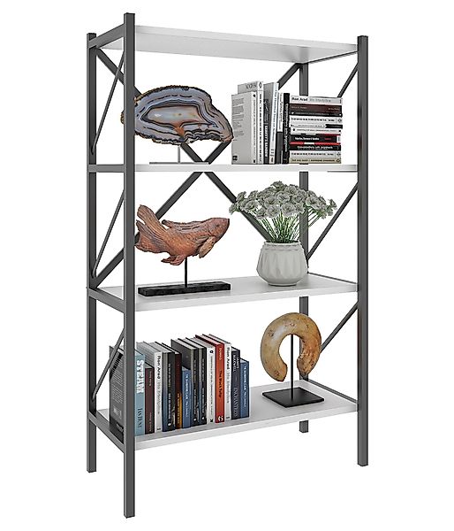 VCM Standregal Holz Metall Stand Regal günstig online kaufen