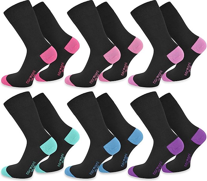 normani Basicsocken 6 Paar Socken New Style (6er-Set, 6 Paar) kein Ausbleic günstig online kaufen