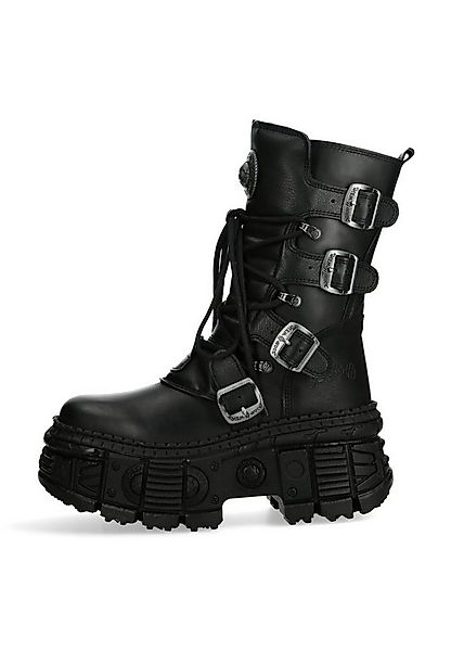 New Rock WALL373-S5 Bikerboots Markantes Design, ideal für Rock, Biker & Pu günstig online kaufen