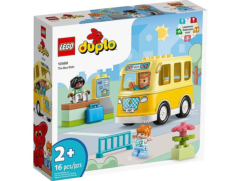 LEGO® LEGO® Duplo 10988 Die Busfahrt Konstruktionsspielsteine, (16 St) günstig online kaufen