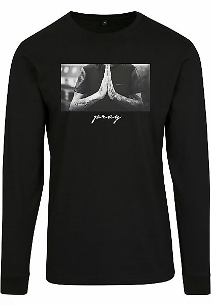 MisterTee Longsleeve "MisterTee Herren Pray Longsleeve", (1 tlg.) günstig online kaufen