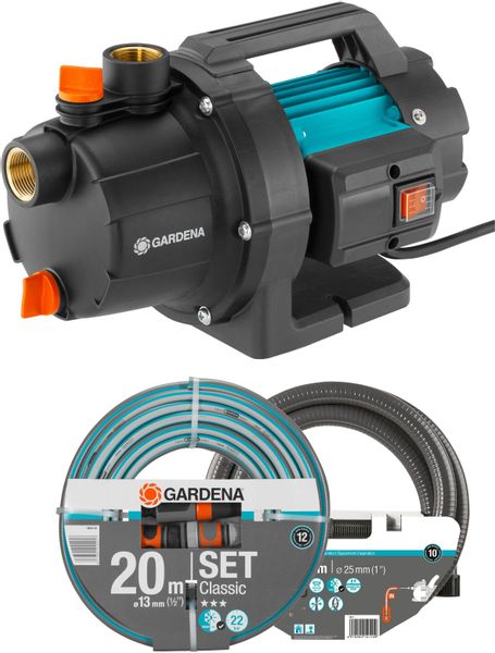 GARDENA Gartenpumpe 3000/4 BASIC Set, für günstig online kaufen