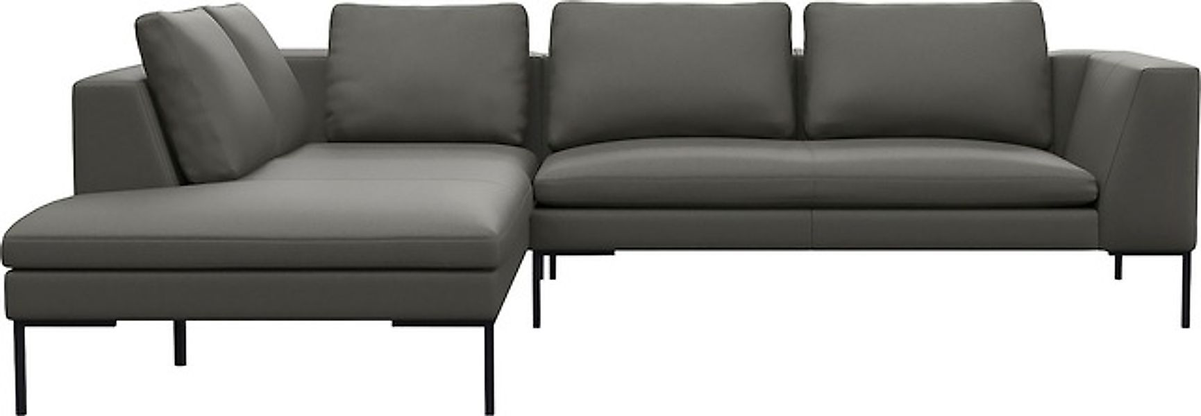 FLEXLUX Ecksofa »Loano, superbequemer Sitzkomfort durch Kaltschaum im Sitz« günstig online kaufen