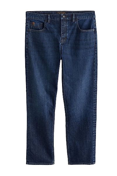 Next Straight-Jeans Signature Straight Fit Jeans aus kariertem Denim (1-tlg günstig online kaufen