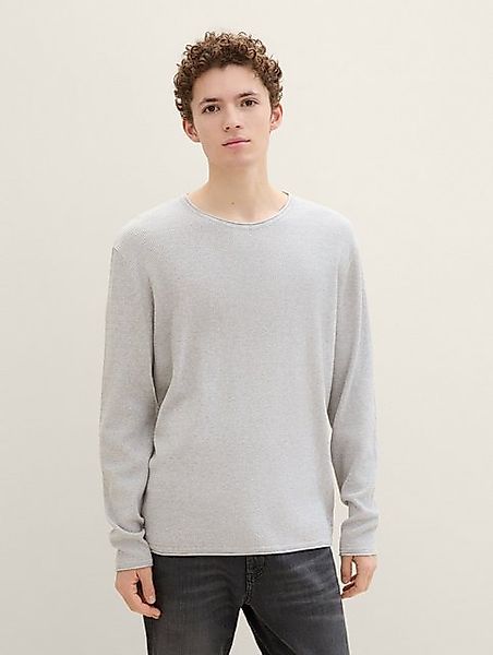 TOM TAILOR Denim Strickpullover Strickpullover aus Baumwolle günstig online kaufen