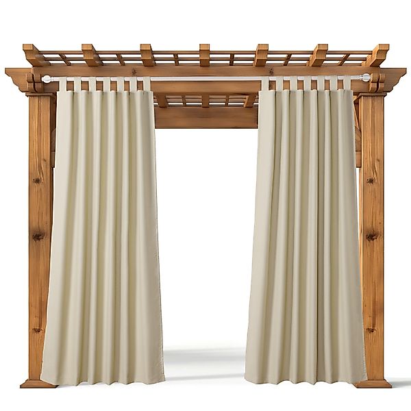 JEMIDI Outdoorgardine Outdoor Vorhang wetterfest mit günstig online kaufen