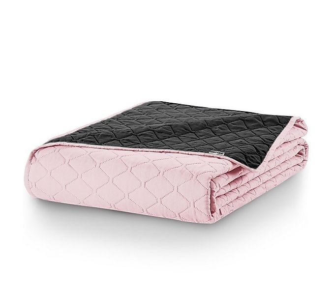 DecoKing Tagesdecke Bettüberwurf mit Uni Wendedesign leichte Allzweckdecke günstig online kaufen