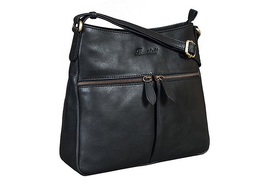 Benthill Umhängetasche Damen Echt Leder Umhängetasche Handtasche Schulterta günstig online kaufen