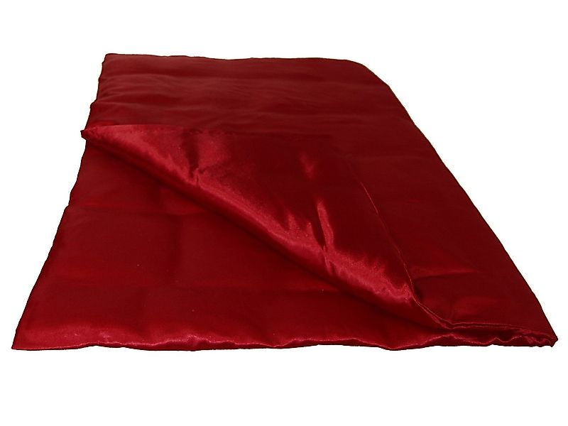 beties Bettbezug Glanz Satin, (1 St), 135x200 cm karmin-rot günstig online kaufen