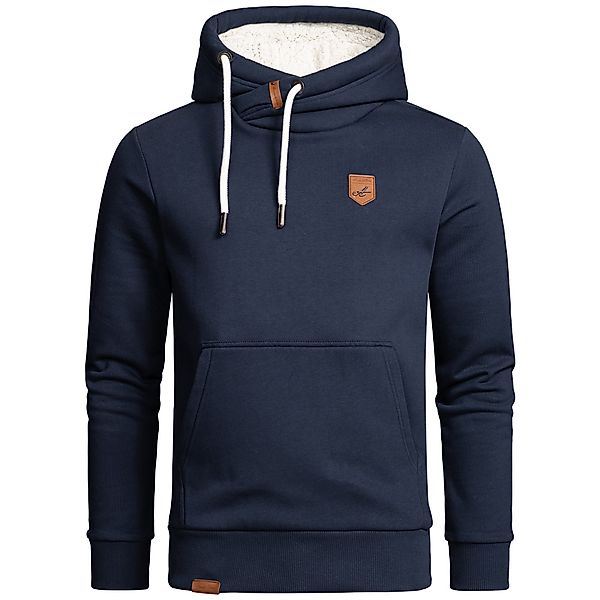 Amaci&Sons Kapuzenpullover YONKERS Kapuzenpullover mit Plüsch-Kapuze günstig online kaufen