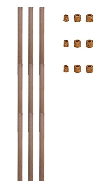 Lauschaer Glas Gartenstecker Rosenkugelstab Gartenkugelstab mit günstig online kaufen