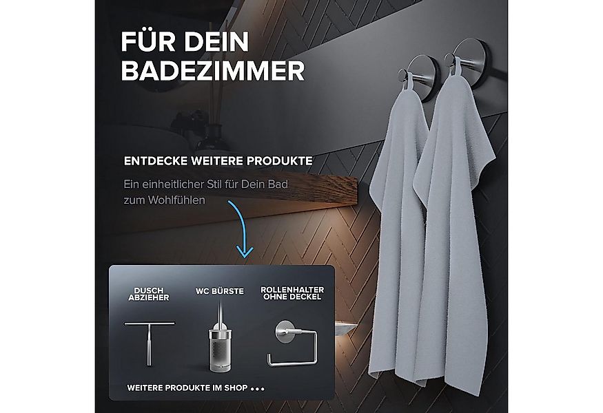 ovimar Handtuchhaken Hirstholm, (1-St), aus Edelstahl in Silber zur Zum Kle günstig online kaufen