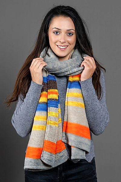 COLLEZIONE ALESSANDRO Modeschal "Bea" 1 Stk. kuschelig weich in Steifenopti günstig online kaufen